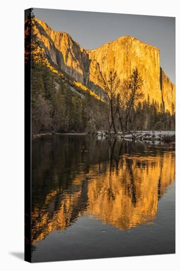 El Capitan Reflection, Yosemite, California-John Ford-Stretched Canvas