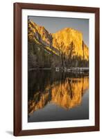 El Capitan Reflection, Yosemite, California-John Ford-Framed Photographic Print