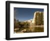 El Capitan Towers over Merced River, Yosemite, California, USA-Tom Norring-Framed Photographic Print