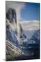 El Capitan With A Fresh Blanket Of Snow During The Morning-Joe Azure-Mounted Photographic Print