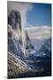 El Capitan With A Fresh Blanket Of Snow During The Morning-Joe Azure-Mounted Photographic Print