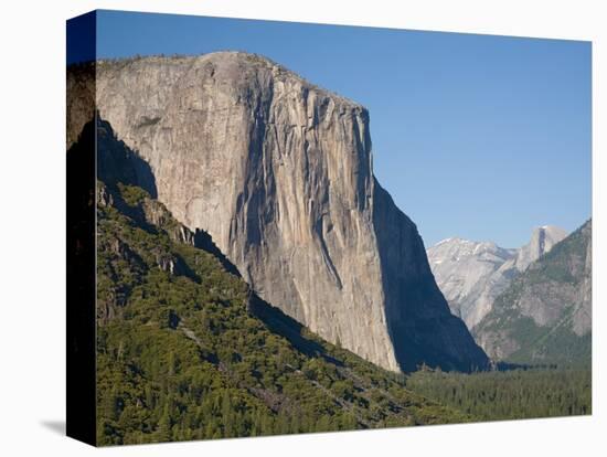 El Capitan with Clouds Rest and Half Dome. Yosemite National Park, CA-Jamie & Judy Wild-Stretched Canvas