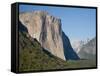 El Capitan with Clouds Rest and Half Dome. Yosemite National Park, CA-Jamie & Judy Wild-Framed Stretched Canvas