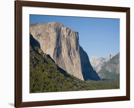 El Capitan with Clouds Rest and Half Dome. Yosemite National Park, CA-Jamie & Judy Wild-Framed Photographic Print