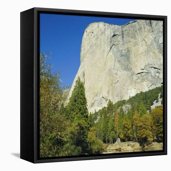 El Capitan, Yosemite National Park, California, USA-G Richardson-Framed Stretched Canvas