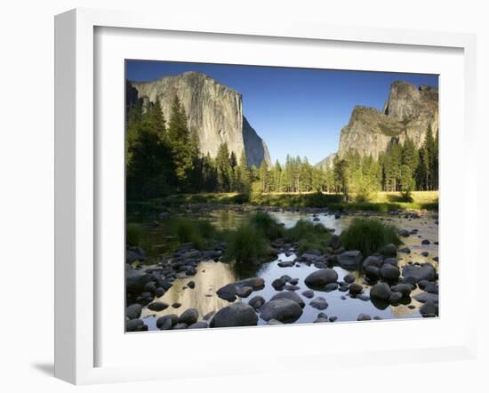 El Capitan, Yosemite National Park, California, USA-Walter Bibikow-Framed Photographic Print