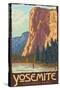El Capitan, Yosemite National Park, California-Lantern Press-Stretched Canvas