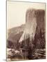 El Capitan, Yosemite National Park, Usa, 1861-75-Carleton Emmons Watkins-Mounted Photographic Print