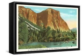 El Capitan, Yosemite National Park-null-Framed Stretched Canvas