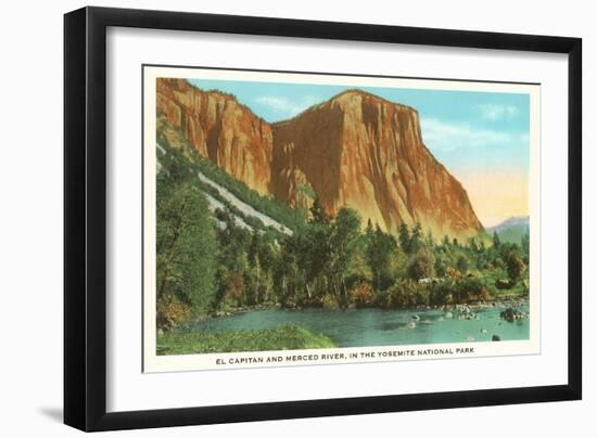 El Capitan, Yosemite National Park-null-Framed Art Print