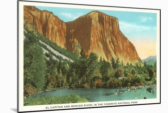 El Capitan, Yosemite National Park-null-Mounted Art Print