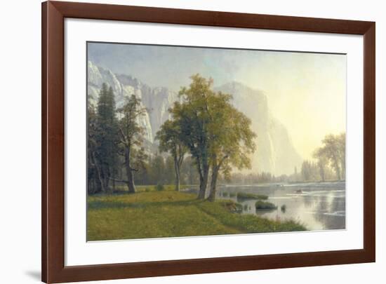 El Capitan, Yosemite Valley, California, 1875-Albert Bierstadt-Framed Art Print