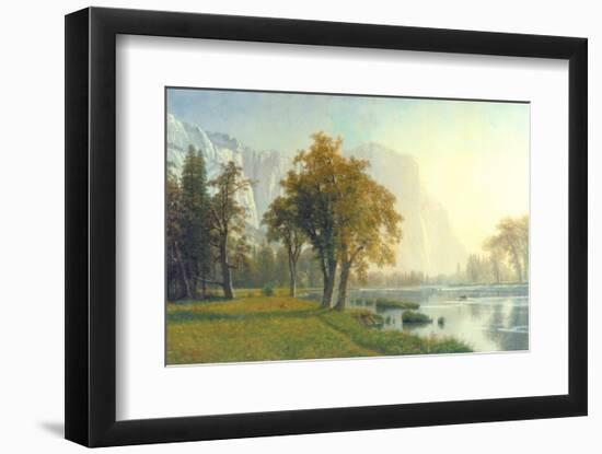 El Capitan, Yosemite Valley, California, 1875-Albert Bierstadt-Framed Art Print