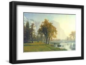 El Capitan, Yosemite Valley, California, 1875-Albert Bierstadt-Framed Art Print