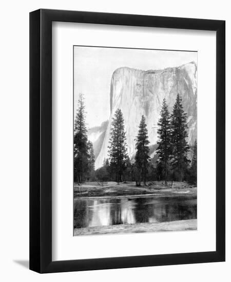 El Capitan, Yosemite Valley, California, USA, 1893-John L Stoddard-Framed Giclee Print