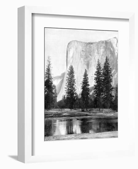 El Capitan, Yosemite Valley, California, USA, 1893-John L Stoddard-Framed Giclee Print