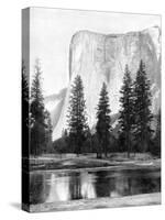 El Capitan, Yosemite Valley, California, USA, 1893-John L Stoddard-Stretched Canvas