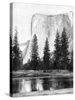 El Capitan, Yosemite Valley, California, USA, 1893-John L Stoddard-Stretched Canvas