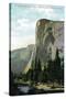 El Capitan, Yosemite Valley - Yosemite, CA-Lantern Press-Stretched Canvas