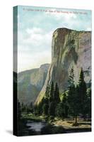 El Capitan, Yosemite Valley - Yosemite, CA-Lantern Press-Stretched Canvas