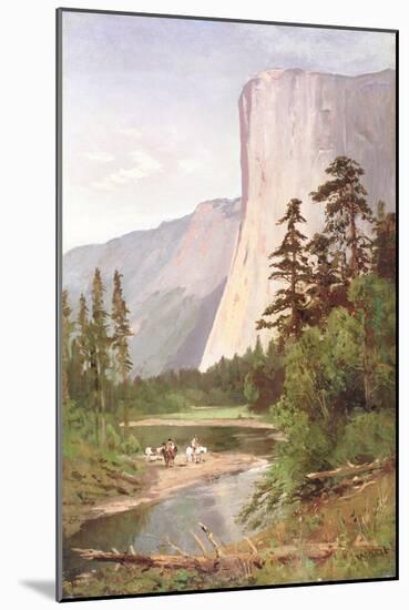 El Capitan, Yosemite Valley-William Keith-Mounted Giclee Print