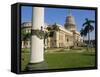 El Capitole, Now the Science Museum, Havana, Cuba-J P De Manne-Framed Stretched Canvas