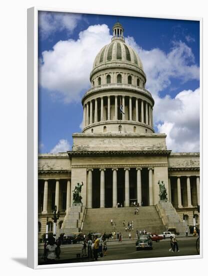 El Capitolio De La Habana, Havana, Cuba, West Indies, Central America-John Harden-Framed Photographic Print