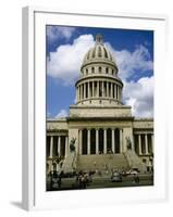 El Capitolio De La Habana, Havana, Cuba, West Indies, Central America-John Harden-Framed Photographic Print