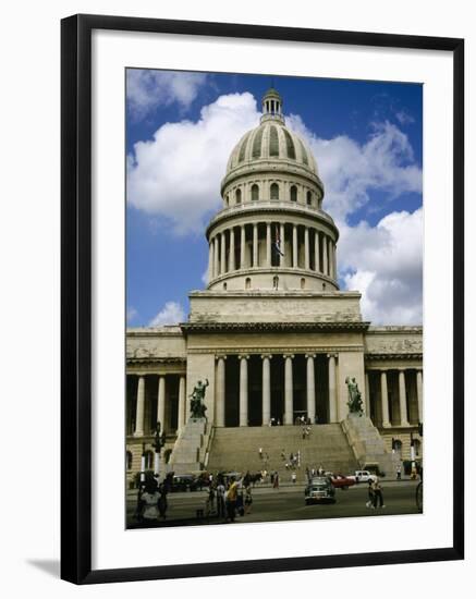 El Capitolio De La Habana, Havana, Cuba, West Indies, Central America-John Harden-Framed Photographic Print