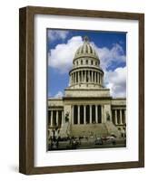 El Capitolio De La Habana, Havana, Cuba, West Indies, Central America-John Harden-Framed Photographic Print