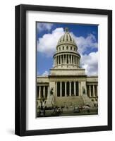 El Capitolio De La Habana, Havana, Cuba, West Indies, Central America-John Harden-Framed Photographic Print