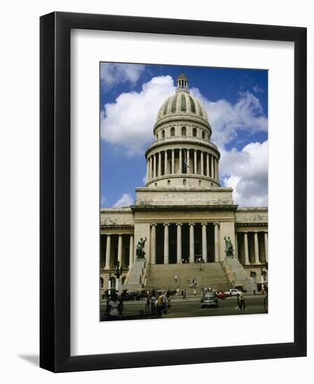 El Capitolio De La Habana, Havana, Cuba, West Indies, Central America-John Harden-Framed Photographic Print