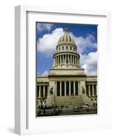 El Capitolio De La Habana, Havana, Cuba, West Indies, Central America-John Harden-Framed Photographic Print