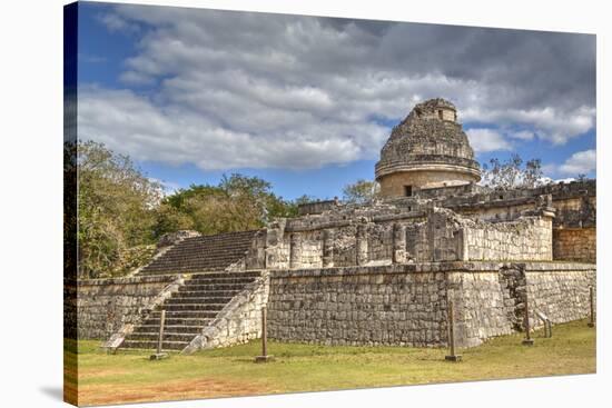 El Caracol (The Snail), Observatory, Chichen Itza, Yucatan, Mexico, North America-Richard Maschmeyer-Stretched Canvas