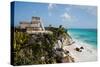 El Castillo at Tulum, Yucatan, Mexico, North America-John Alexander-Stretched Canvas