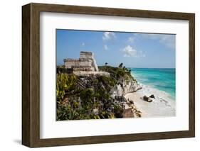 El Castillo at Tulum, Yucatan, Mexico, North America-John Alexander-Framed Photographic Print