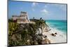 El Castillo at Tulum, Yucatan, Mexico, North America-John Alexander-Mounted Photographic Print