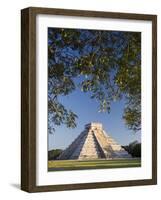El Castillo, Chichen Itza, Yucatan, Mexico-Michele Falzone-Framed Photographic Print
