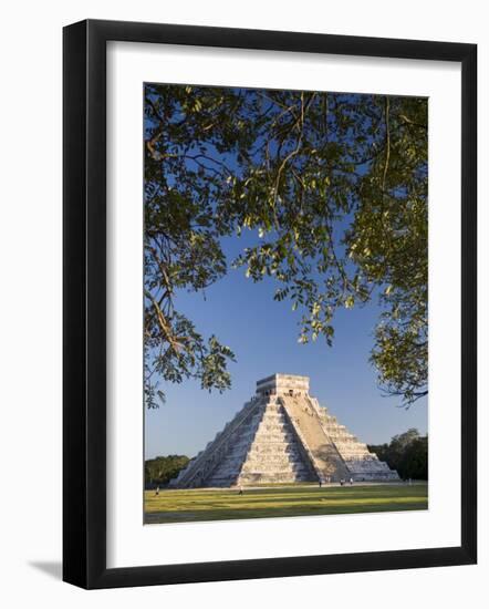 El Castillo, Chichen Itza, Yucatan, Mexico-Michele Falzone-Framed Photographic Print