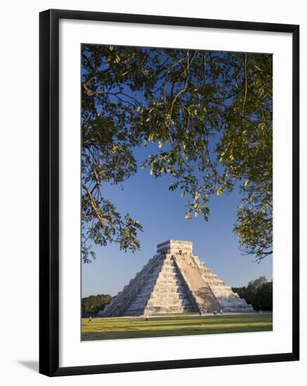 El Castillo, Chichen Itza, Yucatan, Mexico-Michele Falzone-Framed Photographic Print