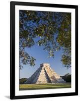 El Castillo, Chichen Itza, Yucatan, Mexico-Michele Falzone-Framed Photographic Print