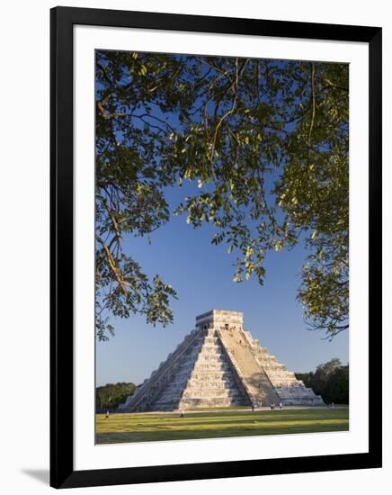 El Castillo, Chichen Itza, Yucatan, Mexico-Michele Falzone-Framed Photographic Print