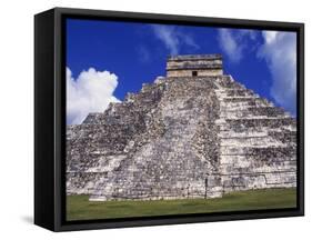 El Castillo, Chichen Itza, Yucatan, Mexico-Ken Gillham-Framed Stretched Canvas