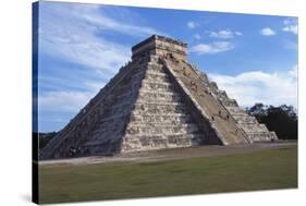 El Castillo, Chichen Itza, Yucatan, Mexico-Robert Harding-Stretched Canvas