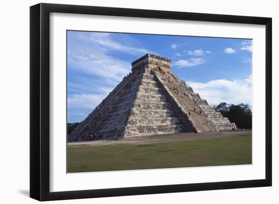 El Castillo, Chichen Itza, Yucatan, Mexico-Robert Harding-Framed Photographic Print