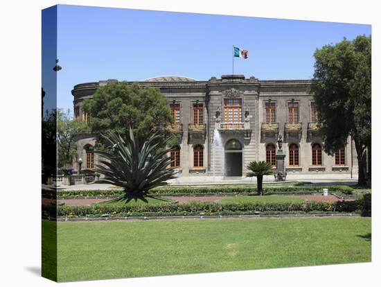 El Castillo De Chapultepec (Chapultepec Castle), Chapultepec Park, Chapultepec, Mexico City, Mexico-Wendy Connett-Stretched Canvas