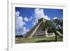 El Castillo Pyramid at Chichen Itza, Unesco World Heritage Site, Yucatan, Mexico, North America-Nelly Boyd-Framed Photographic Print