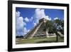 El Castillo Pyramid at Chichen Itza, Unesco World Heritage Site, Yucatan, Mexico, North America-Nelly Boyd-Framed Photographic Print