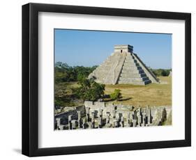 El Castillo, Pyramid of Kukolkan, Chichen Itza, Mexico-Adina Tovy-Framed Photographic Print