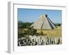 El Castillo, Pyramid of Kukolkan, Chichen Itza, Mexico-Adina Tovy-Framed Photographic Print